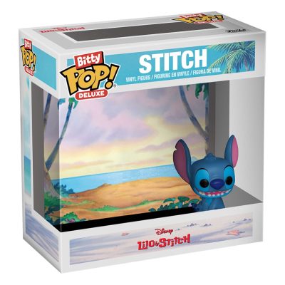 Disney Bitty POP! Deluxe Vinyl Figura Stitch(Beach) Display (12) 2,5 cm