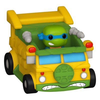 Teenage Mutant Ninja Turtles POP! Rides Vinyl Figura Leonardo w/Van 2,5 cm