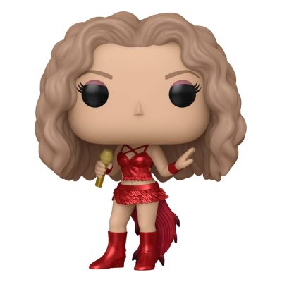 Shakira POP! Rocks Vinyl Figura Shakira(Super Bowl) (Metallic) 9 cm