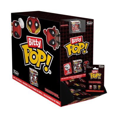 Deadpool Bitty POP! Vinyl Figura Display (32) PDQ 2,5 cm