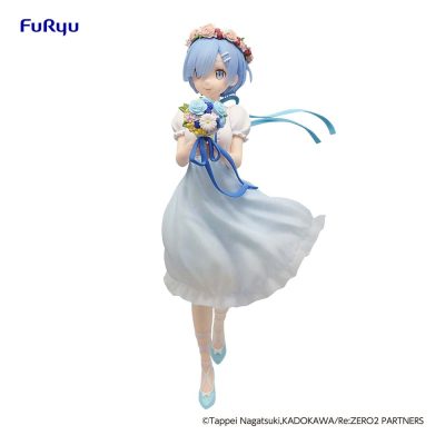Re:Zero Starting Life in Another World Trio-Try-iT PVC Szobor Rem Bridesmaid 21 cm