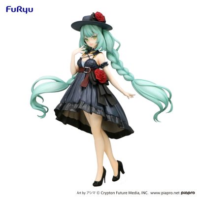 Hatsune Miku Trio-Try-iT PVC Szobor Outing Dress 19 cm