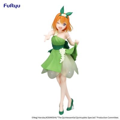 The Quintessential Quintuplets Trio-Try-iT PVC Szobor Nakano Yotsuba Pastel Dress Ver. 22 cm