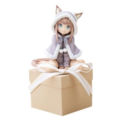 My Cat Is a Kawaii Girl Szobor Present Kinako 15 cm
