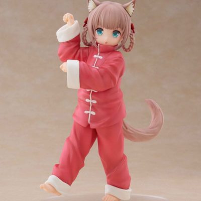 My Cat Is a Kawaii Girl Palette Dress-Up Collection Szobor Kinako Nyang fu Ver. 15 cm