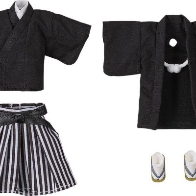 Original Character Accessories for Nendoroid Doll Figuras Outfit Set: Haori and Hakama