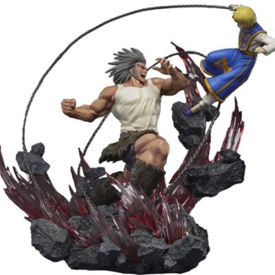 Hunter x Hunter Elite Dynamic Szobor 1/6 Kurapika Vs Uvogin 61 cm
