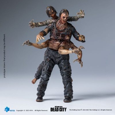 The Walking Dead Exquisite Mini Akciófigura 1/18 Dead City Walker King 11 cm