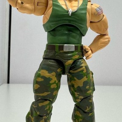 Ultra Street Fighter II: The Final Challengers Akciófigura 1/12 Guile 15 cm