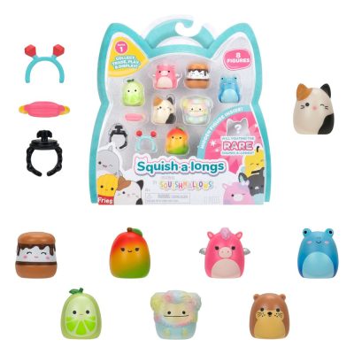 Squishmallow Squish a longs Mini Figura 8-Pack Style 2 3 cm