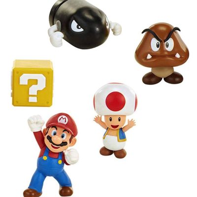 World of Nintendo Mini Figura 5-Pack New Super Mario Bros. U Acorn Plains 6 cm