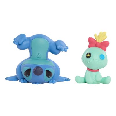 Lilo & Stitch Mini Figura 2-Pack Scrump & Upside Down Stitch 7 cm