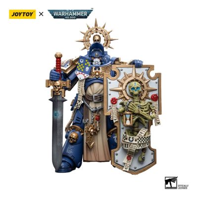 Warhammer 40k Akciófigura 1/18 Ultramarines Primaris Captain with Relic Shield and Power Sword 12 cm