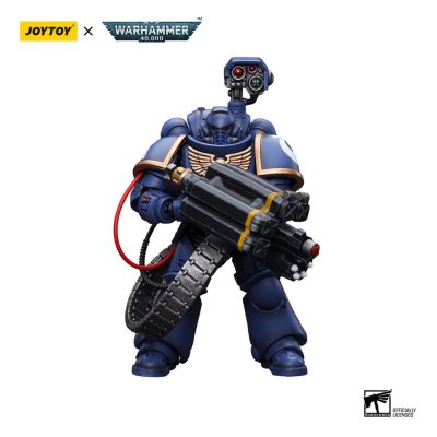 Warhammer 40k Akciófigura 1/18 Ultramarines Desolation Marine with Castellan Launcher (Superfrag) 12 cm