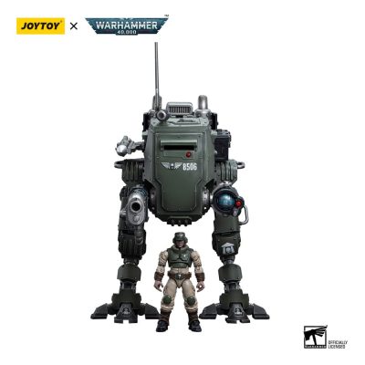 Warhammer 40k Akciófigura 1/18 Astra Militarum Cadian Armoured Sentinel 12 cm