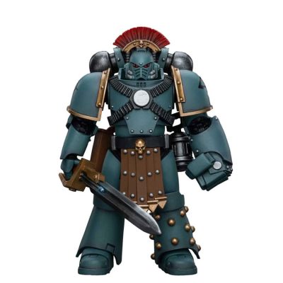 Warhammer The Horus Heresy Akciófigura 1/18 Sons of Horus MKIV Tactical Squad Sergeant with Power Fist 12 cm