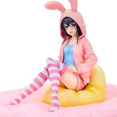 Rascal Does Not Dream of a Knapsack Kid PVC Szobor 1/7 Mai Sakurajima Hoodie Look Rabbit Ears Ver. 18 cm