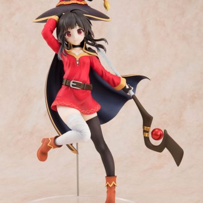 Konosuba God's blessing on this wonderful world! PVC Szobor 1/7 Megumin: Sneaker Bunko 30th Anniversary Ver. (re-run) 19 cm