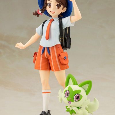 Pokémon ARTFXJ Szobor 1/8 Juliana & Sprigatito 20 cm