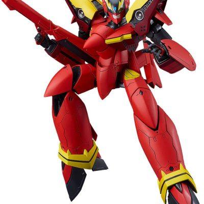 The Super Dimension Fortress Macross PLAMAX Plastic Model Kit 1/72 VF-19 Custom Fire Valkyrie (Basara Nekki Unit) 22 cm