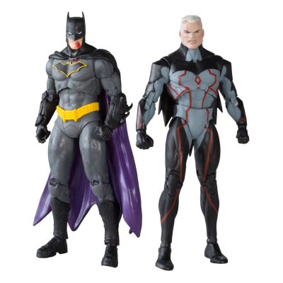 DC Collector Akciófigura Pack of 2 Omega (Unmasked) & Batman (Bloody)(Gold Label) 18 cm