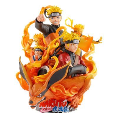 Naruto Shippuden Petitrama DX PVC Mini Szobor Naruto 01 15 cm