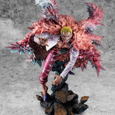One Piece Excellent Model P.O.P PVC Szobor SA-Maximum Heavenly Demon Donquixote Doflamingo 35 cm