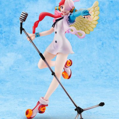 One Piece Red P.O.P PVC Szobor Diva of the world Uta 23 cm