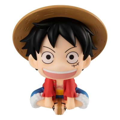 One Piece Look Up PVC Szobor Monkey D. Luffy 11 cm