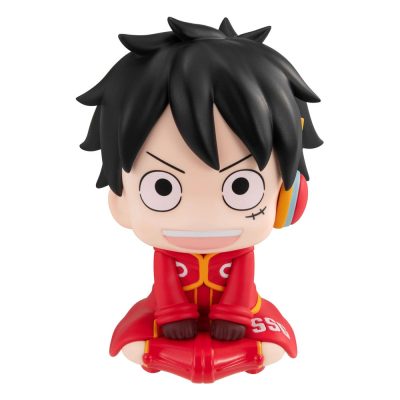One Piece Look Up PVC Szobor Monkey D. Luffy Future Island Egghead Ver. 11 cm (with gift)