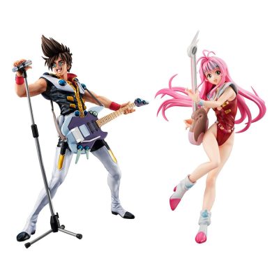 Macross 7 PVC Szobor Fire Bomber Live Stage 23 cm
