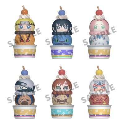 Naruto Shippuden Tsumichen Stack up & Change Trading Figura 6-Pack 8 cm (with gift)