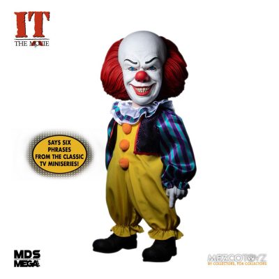Stephen Kings It 1990 MDS Deluxe Akciófigura Pennywise 38 cm