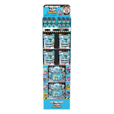 Mr. Beast Lab Swarms Mini Figura 12-pack 3 cm Display (50)