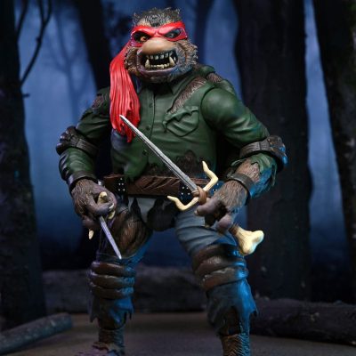 Universal Monsters x Teenage Mutant Ninja Turtles Akciófigura Ultimate Raphael as The Wolfman 18 cm