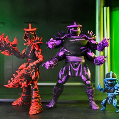 Teenage Mutant Ninja Turtles (Mirage Comics) Akciófigura Shredder Clones Box Set 18 cm