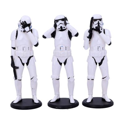 Original Stormtrooper Figura 3-Pack Three Wise Stormtroopers 14 cm