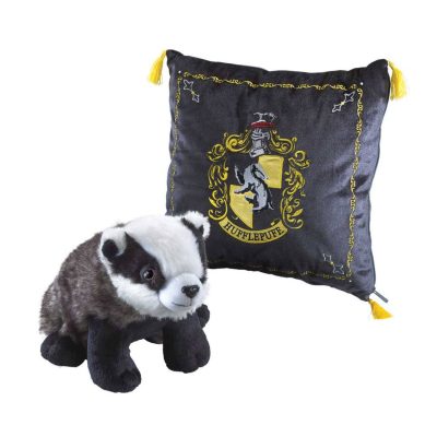Harry Potter House Mascot Cushion with Plüss Figura Hufflepuff