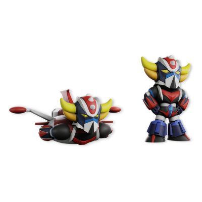 UFO Robot Grendizer Szobors 2-Pack Spazer & Grendizer Standing 7 cm