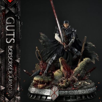 Berserk Szobor 1/4 Guts Berserker Armor Unleash Edition Deluxe Version 91 cm