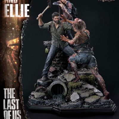 The Last of Us Part I Ultimate Premium Masterline Series Szobor Joel & Ellie Deluxe Bonus Version (The Last of Us Part I) 73 cm