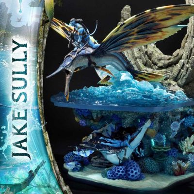 Avatar: The Way of Water Szobor Jake Sully Bonus Version 59 cm