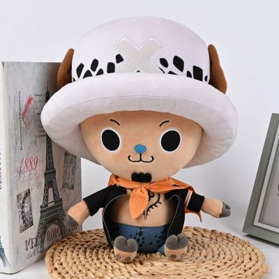 One Piece Plüss Figura Chopper x Law New World Ver. 20 cm