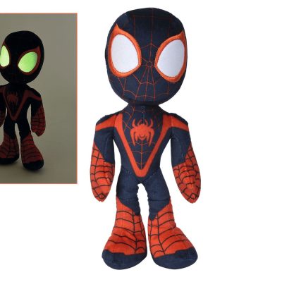 Marvel Plüss Figura Glow In The Dark Eyes Miles Morales 25 cm
