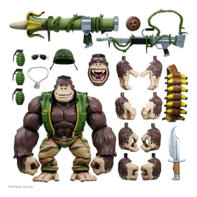 Teenage Mutant Ninja Turtles Ultimates Akciófigura Guerrilla Gorilla 20 cm