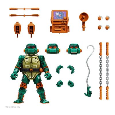 Teenage Mutant Ninja Turtles Ultimates Akciófigura Warrior Metalhead Michelangelo 18 cm