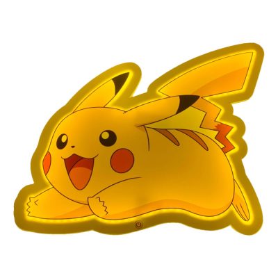 Pokémon LED Wall Lámpa Light Pikachu 22 cm