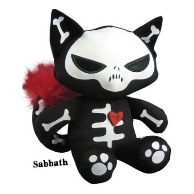 Emily the Strange  Plüss Figura Sabbath 20 cm