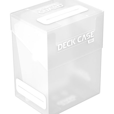 Ultimate Guard Deck Case 80+ - Transparent