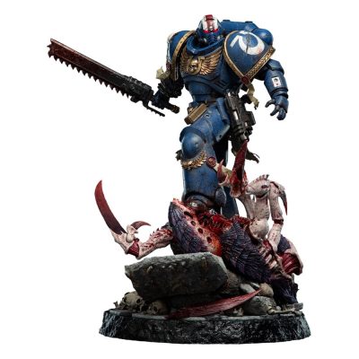 Warhammer 40000: Space Marine 2 Szobor 1/6 Lieutenant Titus Battleline Edition 63 cm